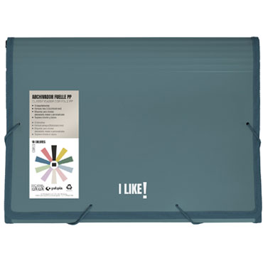 Clasificador 13 posiciones azul oscuro Like Grafoplás 02963532