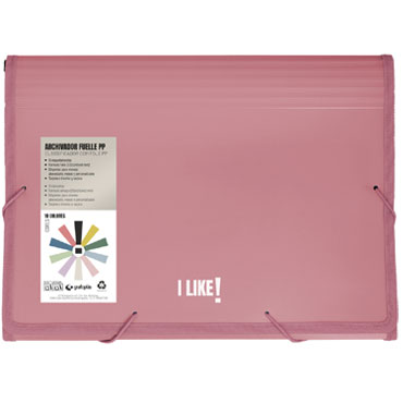 Clasificador 13 posiciones rosa Like Grafoplás 02963553