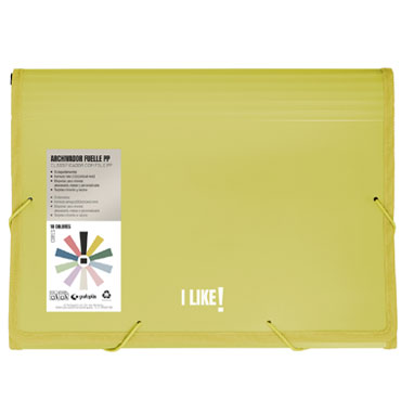 Clasificador 13 posiciones amarillo Like Grafoplás 02963560