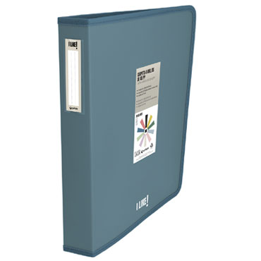 Carpeta anillas Like A-4+ azul oscuro Grafoplás 30121732