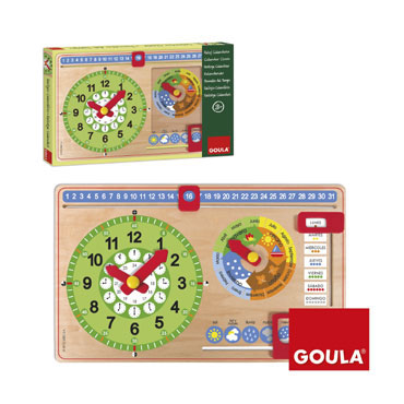 Reloj calendario Goula 51315