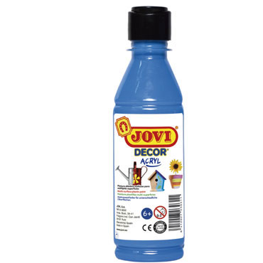 Pintura multisuperficie azul cyan 250 ml. Jovi 68021