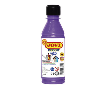 Pintura multisuperficie violeta 250 ml. Jovi 68023