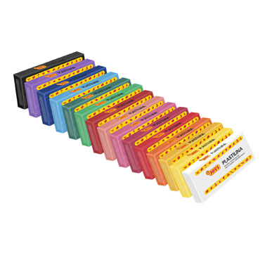 15 pastillas plastilina 150 g colores surtidos Jovi 71S 15 pastillas plastilina 150 g colores surtidos Jovi 71S