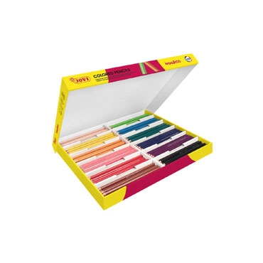 288 lápices de color sin madera Jovi 734/288