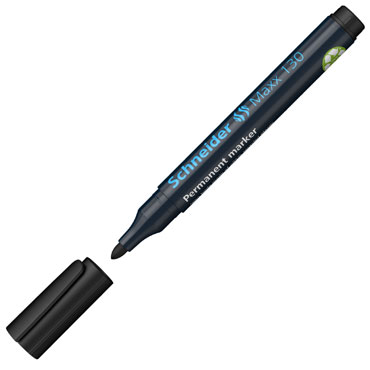 Marcador permanente negro Maxx 130 Schneider SH113001