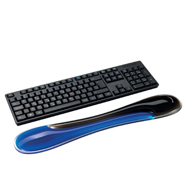 Reposamuñecas para teclado Kensington negro/azul K62441WW