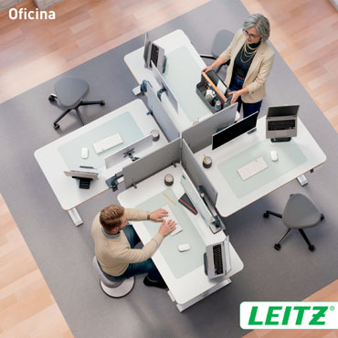 Mesa elevable eléctrica Ergo 120x70 cm. Leitz