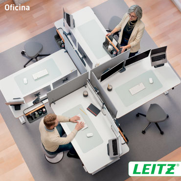 Mesa elevable eléctrica Ergo 140x80 cm. Leitz