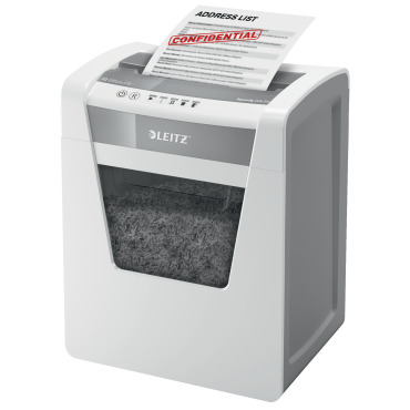 Destructora Leitz IQ Office P5 blanco/plata 80020000