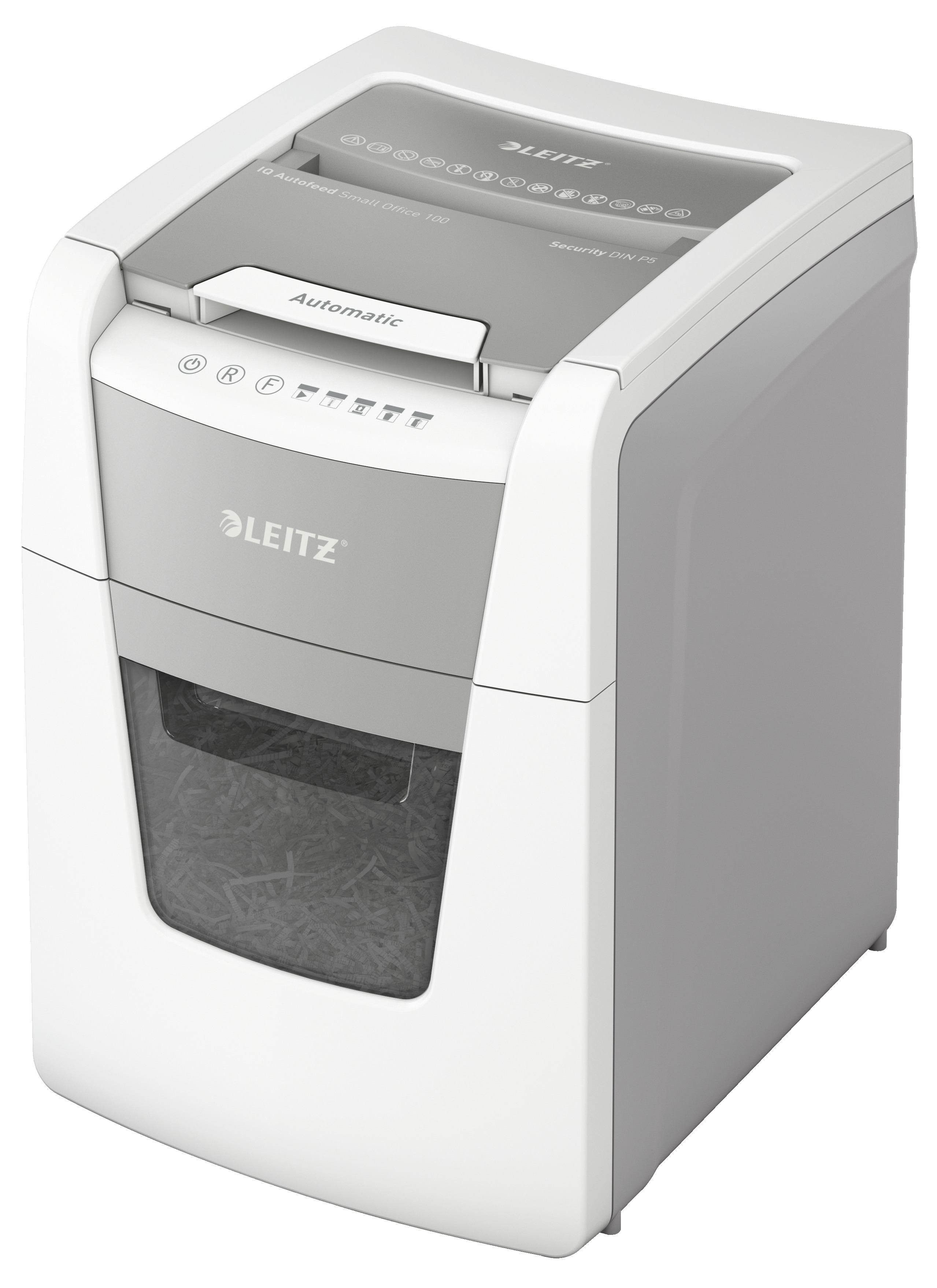 Destructora automática Leitz IQ 100 P5 blanca 80120000