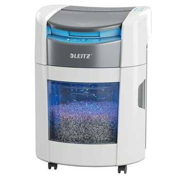 Destructora Leitz IQ Optimax AutoFeed Home Office 150 P5 blanco 880370000