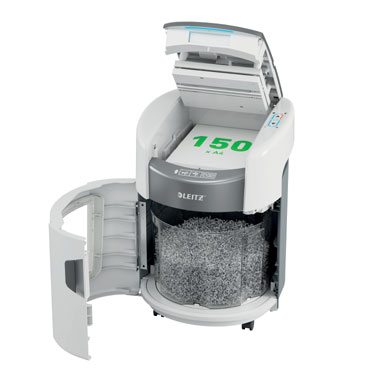 Destructora Leitz IQ Optimax AutoFeed Home Office 150 P5 blanco 880370000
