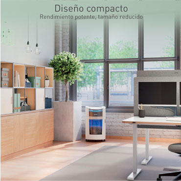 Destructora Leitz IQ Optimax AutoFeed Small Office 300 P4 blanco 80420000