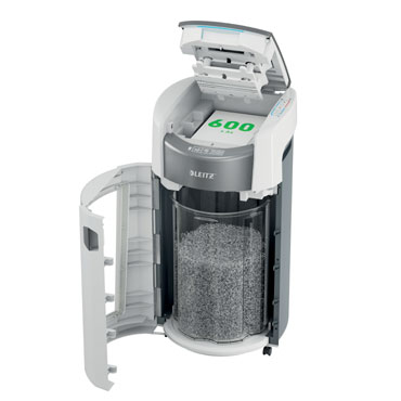 Destructora Leitz IQ Optimax AutoFeed Office Pro 600 P5 blanco 80430000
