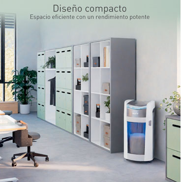 Destructora Leitz IQ Optimax AutoFeed Office Pro 600 P5 blanco 80430000