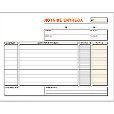 Talonario ENTREGAS 4º triplicado Dohe 50047T Talonario ENTREGAS 4º triplicado Dohe 50047T