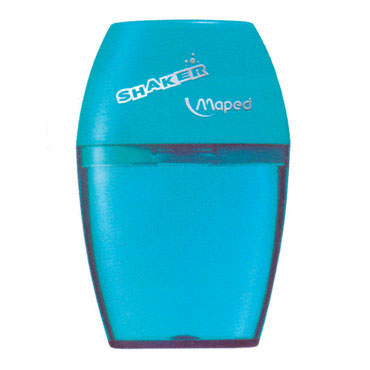 Afilalápiz de plástico con depósito SHAKER 1 orificio Maped 534753 Afilalápiz de plástico con depósito SHAKER 1 orificio Maped 534753