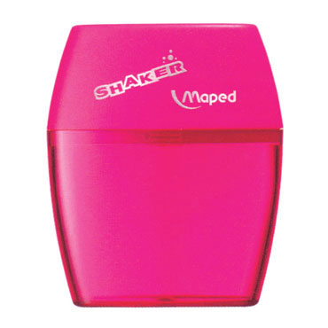 Afilalápiz de plástico con depósito SHAKER 2 orificios Maped 534755 Afilalápiz de plástico con depósito SHAKER 2 orificios Maped 534755