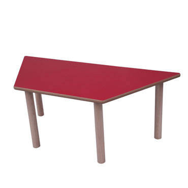 Mesa trapezoidal 120x60 cm. Mobeduc 600552