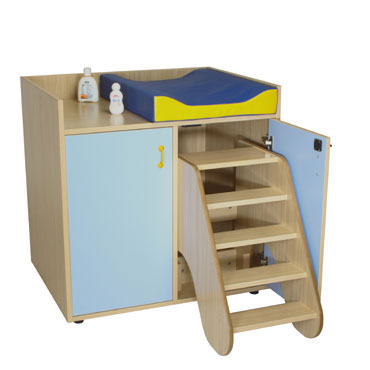 Mueble cambiador con Escalera Mobeduc 600708