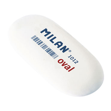Goma de borrar oval 1012 miga de pan Milan CMM1012