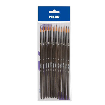 12 pinceles 311 nº 6 Milan 80466B