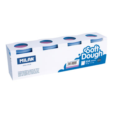 CJ4 botes de 116 g. Soft Dough lila Milan 9135114004 CJ4 botes de 116 g. Soft Dough lila Milan 9135114004