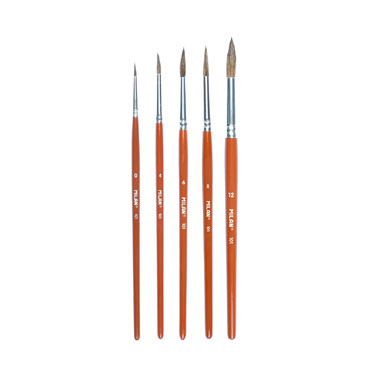 Set pinceles 101 nº 0,4,6,8,12 Milan BWM10461