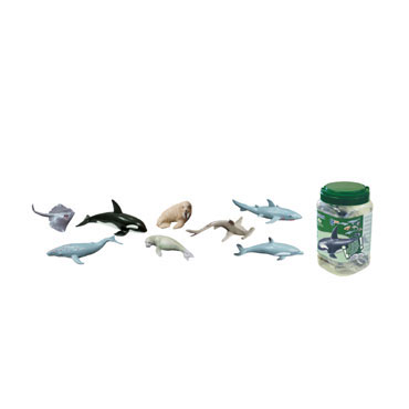 8 figuras de Animales Marinos Miniland 27460