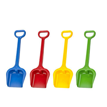 4 palas de plástico de 50 cm. Miniland 29083