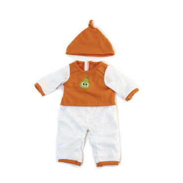 Pijama frio naranja muñeco Miniland 31552