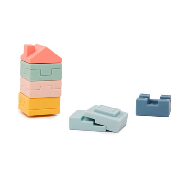 Soft Towering Blocks Miniland 46021