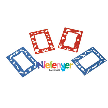 4 plantillas para marcos Niefenver 0800115 4 plantillas para marcos Niefenver 0800115