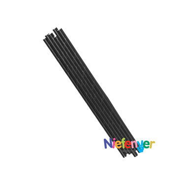 25 pajitas papel negras 20cm. Niefenver 2000114 25 pajitas papel negras 20cm. Niefenver 2000114