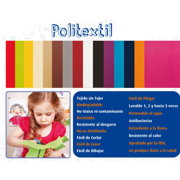 Rollo politextil violeta 48x0,4 m. Niefenver 1500133VI