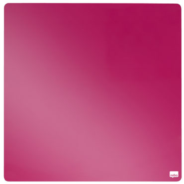 Pizarra magnética fucsia 360x360mm. Nobo 1903803