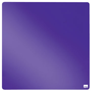 Pizarra magnética violeta 360x360mm. Nobo 1903897