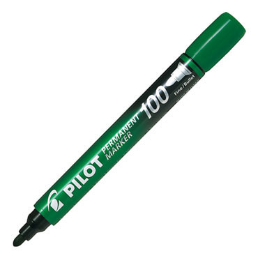 Marcador permanente SCA-100 verde Pilot NSC100V