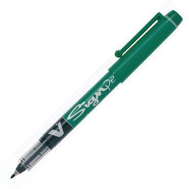 Rotulador Pilot VSignPen verde  NSPV