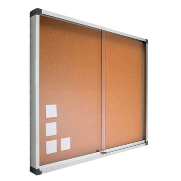 Vitrina corcho 80x100 cm. Planning Sisplamo 765/V2