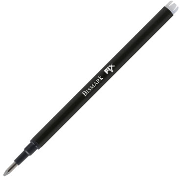 3 recambios bolígrafo borrable negro Bismark 327533