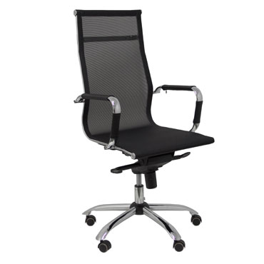 Sillón dirección Barrax negro PYC 203DBNE