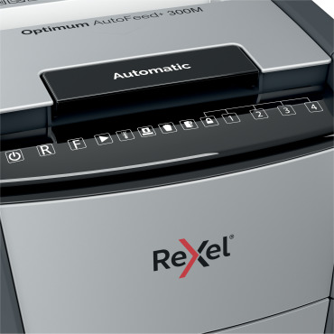 Destructora automática Rexel Optimum AutoFeed 300M microcorte