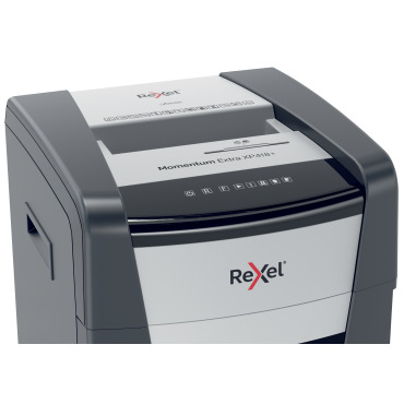 Destructora papel Rexel Momentum Extra XP418+ uso profesional 2021418XEU