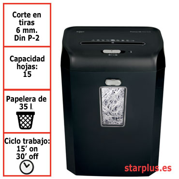 Destructora papel Promax RSS1535 uso profesional 2104586EU