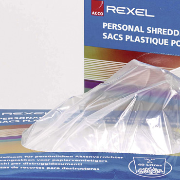 100 Bolsas Rexel para destructora AS1000 - 115l.