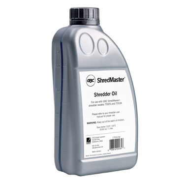 Bote aceite para destructoras 1l. Rexel SERIES 7000