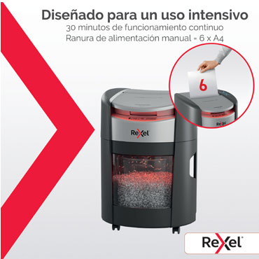 Destructora automática Rexel ShredMax AutoFeed+ 150X P5  2025150MEU