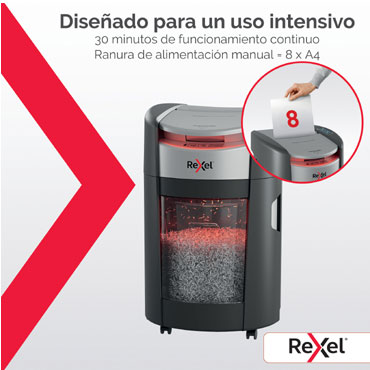 Destructora automática Rexel ShredMax AutoFeed+ 200X P4 2025200XEU